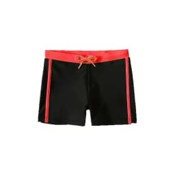 New Style Fashion Wide Waistband Boys Square Swimming Trunks for Beach and Hot Spring Bathing