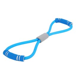 8 Shape Pull Rope Resistance Band Rubber with Foam Handles Stretch Elastic 8 Word Chest Expander Rope Yoga Exercising Fitness