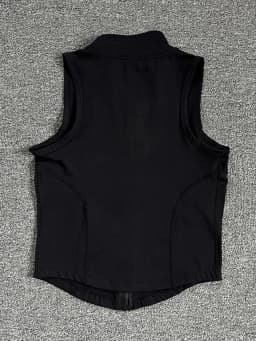 Zip Up Training Vest, Sleeveless Quick Dry Top for Gym, Running & Yoga, Casual Outer Wear