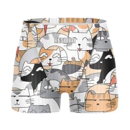 Summer Men's Swimwear Swimming Shorts Surf Trunks Pro Beach Tights Shorts Quick Dry Uv Swimming Pantalones Gym Jammer Swimsuit