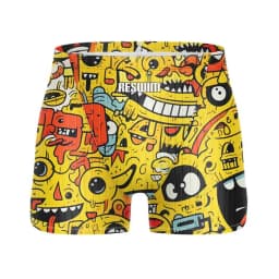 Summer Men's Swimwear Swimming Shorts Surf Trunks Pro Beach Tights Shorts Quick Dry Uv Swimming Pantalones Gym Jammer Swimsuit