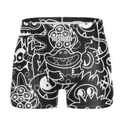 Summer Men's Swimwear Swimming Shorts Surf Trunks Pro Beach Tights Shorts Quick Dry Uv Swimming Pantalones Gym Jammer Swimsuit