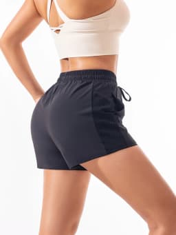 Women's 2-In-1 Anti-Exposure 3-Inch Yoga Shorts - Summer High-Waisted Quick-Drying Gym Shorts
