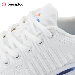 Baasploa Women Running Shoes Mesh Lightweight Breathable Sport Sneakers Female Non-Slip Outdoor Cushioning Wear-resistant Shoes