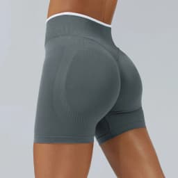 Gym Shorts Women Fitness Sports Biker High Waisted Shorts Running Yoga Shorts Workout Scrunch Butt Seamless Workout Tight