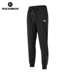 ROCKBROS Sport Thin Pants Running Outdoor Trousers Breathable Water Repellent Fitness Casual Pants Reflective Sweatpants