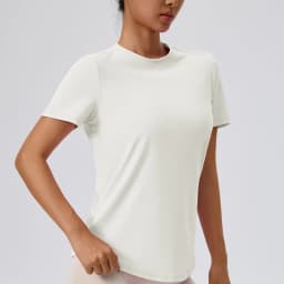 Yoga Classic T-shirt Women's Fitness Yoga Clothing Short Sleeve Round Neck Sports T-shirt