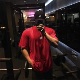 Men Brand Sports t shirt Men Short sleeve Cotton T-shirt Fitness Bodybuilding loose Running t shirt Male Summer Training tops