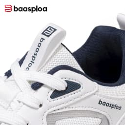 Baasploa Women Walking Shoes Plus Size 35-42 Lightweight Mesh Breathable Casual Sneakers Comfort Soft Female Outdoor Sport Shoes