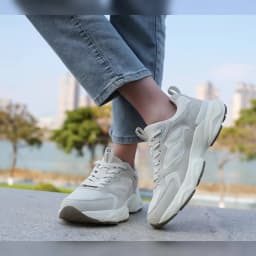 Baasploa Women Walking Shoes Plus Size 35-42 Lightweight Mesh Breathable Casual Sneakers Comfort Soft Female Outdoor Sport Shoes