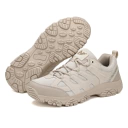 Men Off-Road Hiking Shoes Mountain Sneakers Winter Retro Leather Shoe Sport Outdoor Black Trail Running Footwear Low Top Spring