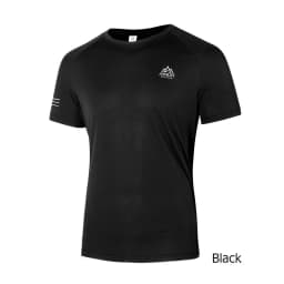 AONIJIE L-FM5125 Men Male Sports Quick Drying T-shirt Short Sleeve Breathable Tees Tops Summer For Outdoor Running Gym Daily