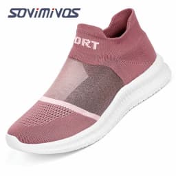 Mens Womens Walking Shoes Slip On Lightweight Athletic Comfort Casual Memory Foam Tennis Sneakers for Gym Running Work