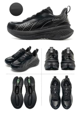 ONEMIX 2026 Winter Training Running Shoes for Men Sport Shoes Leather Warm Wear-resistant Female Jogging Shoes Walking Sneakers