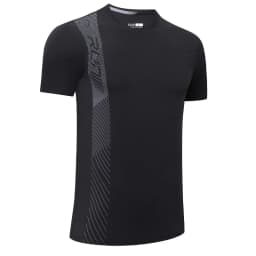 Gym Workout Tees Men Joggers Print Running Sportwear Bodybuilding Short Sleeves Mesh Quick Dry Breathable Training Shirts