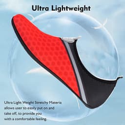 Unisex Water Shoes Soft Beach Non-Slip Aqua Shoes Quick Dry Breathable Swimming Diving Snorkeling Sneaker Socks Slipper