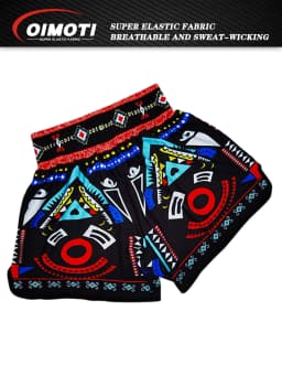 Loose Super Elastic Quick-Drying Fabric Boxing Shorts, Loose Pants, High Waist Shorts, Sports Shorts