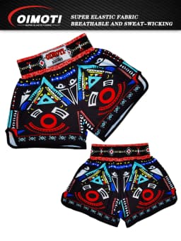 Loose Super Elastic Quick-Drying Fabric Boxing Shorts, Loose Pants, High Waist Shorts, Sports Shorts