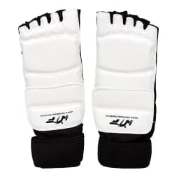Taekwondo Leather Foot Gloves Sparring Karate Ankle Protector Guard Gear Boxing Martial Arts Foot Guard Sock Adult Kid