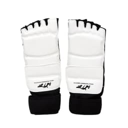 Taekwondo Leather Foot Gloves Sparring Karate Ankle Protector Guard Gear Boxing Martial Arts Foot Guard Sock Adult Kid