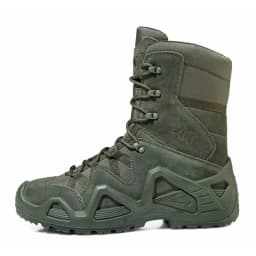 Lynjacye Mid Cut Green Combat Boots Men Women Size 39-46 Outdoor CS Training Hiking Shoes Desert Ankle Climbing Bota Masculina
