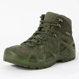 Lynjacye Mid Cut Green Combat Boots Men Women Size 39-46 Outdoor CS Training Hiking Shoes Desert Ankle Climbing Bota Masculina