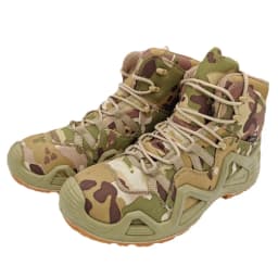 Lynjacye Mid Cut Green Combat Boots Men Women Size 39-46 Outdoor CS Training Hiking Shoes Desert Ankle Climbing Bota Masculina