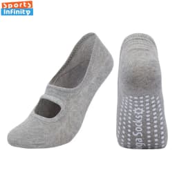 EU 35-42 Silicone Anti-Slip Backless Yoga Socks Women Pilate Socks Indoor Dance Ballet Fitness Sports Socks for Fitness Gym