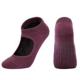 EU 35-42 Silicone Anti-Slip Backless Yoga Socks Women Pilate Socks Indoor Dance Ballet Fitness Sports Socks for Fitness Gym