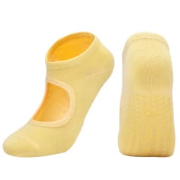EU 35-42 Silicone Anti-Slip Backless Yoga Socks Women Pilate Socks Indoor Dance Ballet Fitness Sports Socks for Fitness Gym