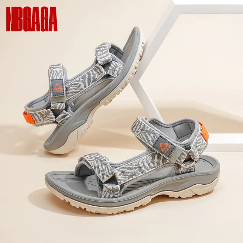 Women's Outdoor Sandals Quick-Dry Summer EVA Lightweight Hiking Beach Walking Shoes with Arch Support Adjustable Straps