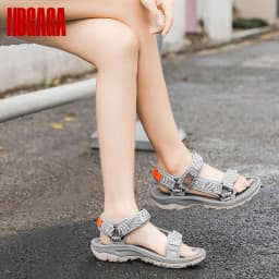 Women's Outdoor Sandals Quick-Dry Summer EVA Lightweight Hiking Beach Walking Shoes with Arch Support Adjustable Straps