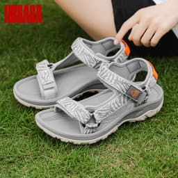 Women's Outdoor Sandals Quick-Dry Summer EVA Lightweight Hiking Beach Walking Shoes with Arch Support Adjustable Straps