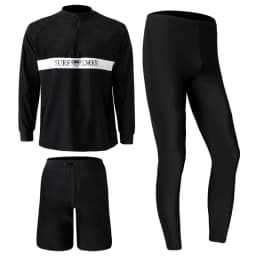 Couples Long Sleeve Rash Guards Multi-Piece Swimsuit Swimwear Bathing Suits Surfing Long Pants for Women And Men Beach Wear