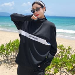 Couples Long Sleeve Rash Guards Multi-Piece Swimsuit Swimwear Bathing Suits Surfing Long Pants for Women And Men Beach Wear