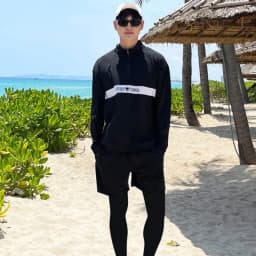 Couples Long Sleeve Rash Guards Multi-Piece Swimsuit Swimwear Bathing Suits Surfing Long Pants for Women And Men Beach Wear