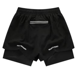 2 in 1 Men's Outdoor Running Shorts Quick-drying Fitness Training Double Layer Sweatpants New Sport Bottoms Bodybuilding Pants