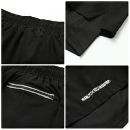 2 in 1 Men's Outdoor Running Shorts Quick-drying Fitness Training Double Layer Sweatpants New Sport Bottoms Bodybuilding Pants