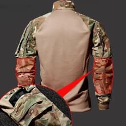 Camo Suits Tactical Shirts Training Sets Multi-pocket Work Pants Outfit Combat Tops Windproof Hunting Clothes Wear-resisting