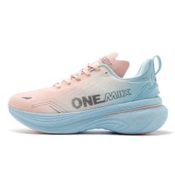 Onemix Running Shoes Women Light Sports Shoes Cushioned Jump Rope Shoes Spring and Autumn Stable Support Running Shoes Men