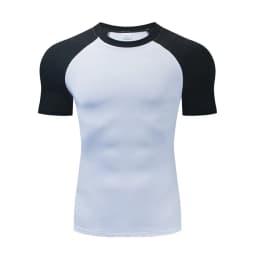 Men's T-Shirt Running Sport T Shirt Men Compression Top Tee Fitness Quick Dry Tight Training Gym Sport Running Shirts Men Jersey