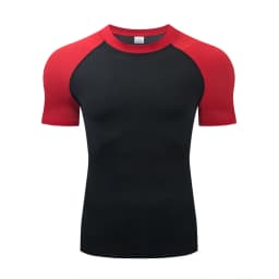 Men's T-Shirt Running Sport T Shirt Men Compression Top Tee Fitness Quick Dry Tight Training Gym Sport Running Shirts Men Jersey