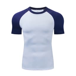 Men's T-Shirt Running Sport T Shirt Men Compression Top Tee Fitness Quick Dry Tight Training Gym Sport Running Shirts Men Jersey