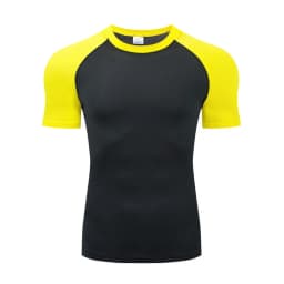 Men's T-Shirt Running Sport T Shirt Men Compression Top Tee Fitness Quick Dry Tight Training Gym Sport Running Shirts Men Jersey