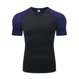 Men's T-Shirt Running Sport T Shirt Men Compression Top Tee Fitness Quick Dry Tight Training Gym Sport Running Shirts Men Jersey