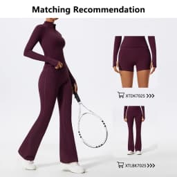 Hearuisavy Summer Half Zipper High Collar Sports Shirts Quick-Dry Yoga Clothing Fitness Long Sleeve Tight Clothes Sportswear Gym