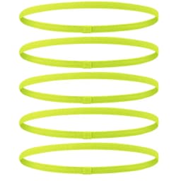 1/2/5Pcs Women Sweatbands Football Yoga Pure Hair Bands Anti-slip Elastic Rubber Thin Sports Headband Men Hair Accessories
