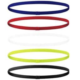 1/2/5Pcs Women Sweatbands Football Yoga Pure Hair Bands Anti-slip Elastic Rubber Thin Sports Headband Men Hair Accessories