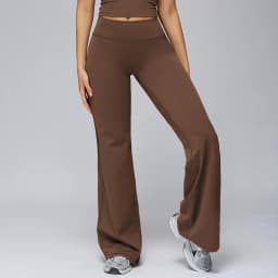 High Waist Flared Leggings Women Gym Fitness Yoga Pants Workout Runing Sport Leggings Women's Control Tummy Yoga Wide Leg Pants