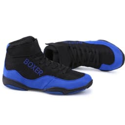 New Men's Boxing Shoes Professional Tennis Lightweight Adult Comfortable Classic Women's Fighting Shoes Anti Slip Boxing Boots